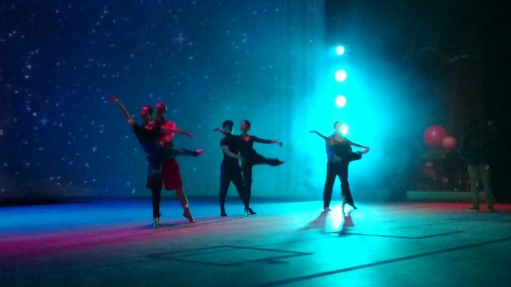 Ballet Finland Circopera Näyttämöharjoitukset